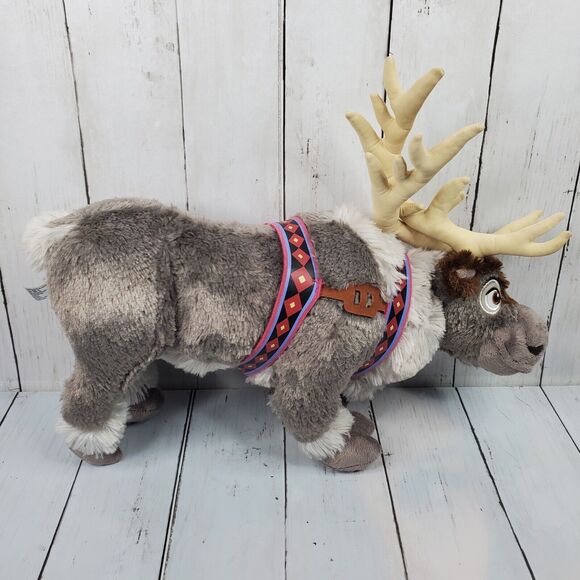 Sven Reindeer Moose Frozen 15" Large Stuffed soft Plush Disney Store Authentic - Picture 4 of 14